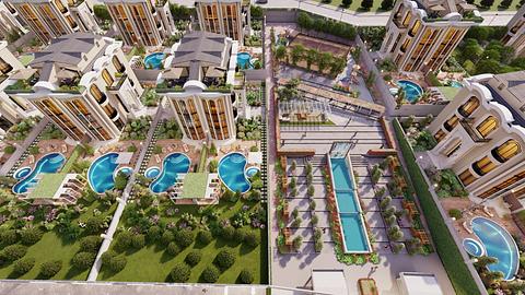 Arkitektonisk betagende villaer i Ekinoba