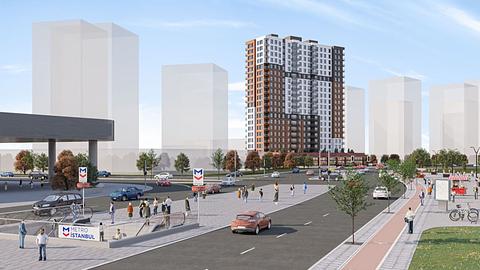 Til salgs: Moderne kommersiell plass i sentrale Bagcilar, Istanbul