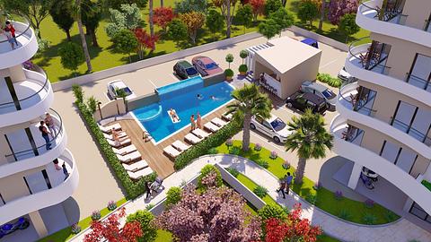 Stunning two-bedroom apartments for sale near Salamis Antique City