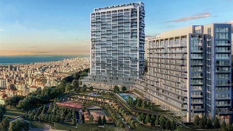 Lejligheder med havudsikt til salg i Maltepe, Istanbul