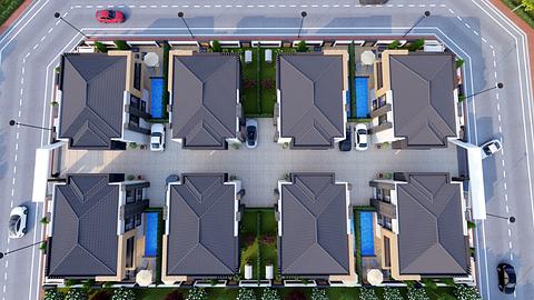 ​​​​​​Arkitektonisk interessante villaer i Dosemealti, Antalya