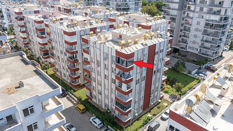 2-værelses lejlighed til salg med pool i Mahmutlar, Alanya, tæt på havet