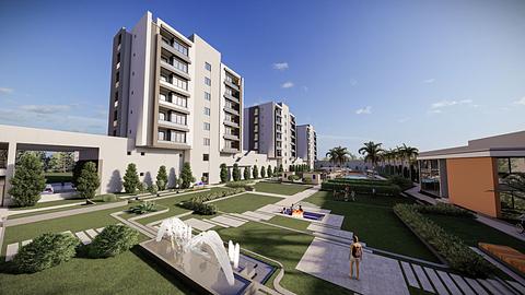 Godt beliggende og smarte lejligheder i Kepez, Antalya