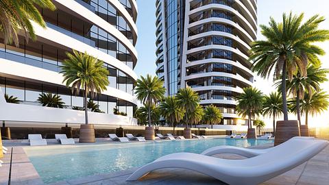 برج ريد سكوير - شقق فاخرة في قرية جميرا بيتش