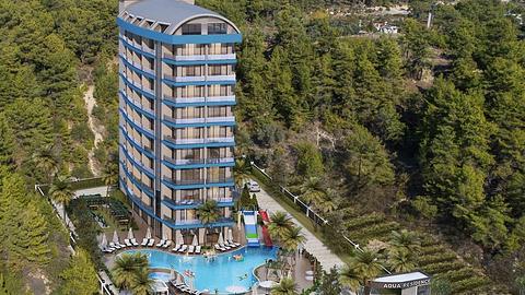 1+1 Lejlighed til salg i Avsallar Alanya