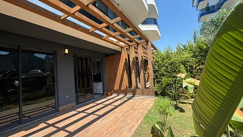 3+1 Duplex med Have til Salg i Alanya | Privat Have