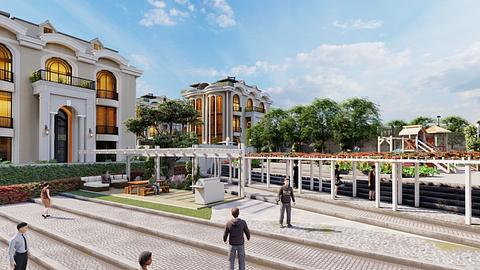 Arkitektonisk betagende villaer i Ekinoba