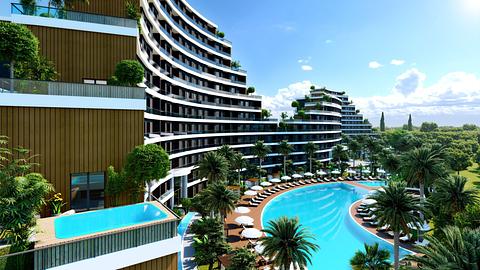 Opplev et luksuriøst opphold med overdådige leiligheter i Aksu, Antalya