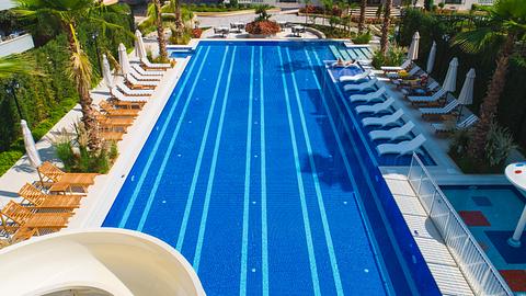 Bymidten Lejligheder i Alanya med Hav- og Naturudsigt til Salg