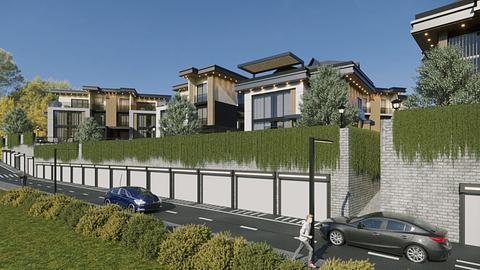 Villa med naturudsigt i Sile, Istanbul med statsborgerskab og havudsikt