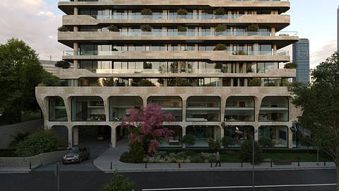 Lejligheder i Beşiktaş med private terrassepools og udsigt over Bosporus