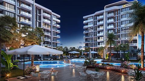 Elegant Luxurious Apartments in Altintas, Antalya