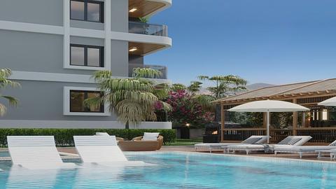 Alanya Gazipaşa'da Satılık Havuzlu Daireler
