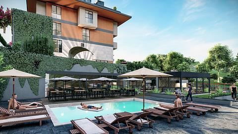 Apartman u centru grada u Uskudaru, Istanbul sa 4 spavaće sobe i prilikom za dobijanje državljanstva