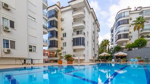 Møbleret 2+1 lejlighed til salg i Cikcilli Alanya