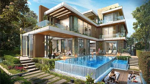 آپارتمان های منحصر به فرد واقع در منطقه داماک هیلز، دبی