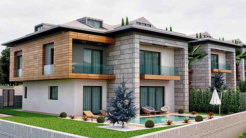 Eksklusiv 8-værelses villa, der tilbyder statsborgerskab og pool i Beylikduzu, Istanbul