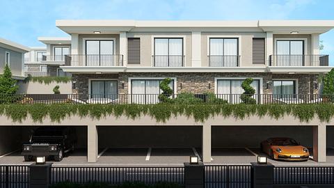 Investér i en Basaksehir-villa med pool og statsborgerskab, 4, 5, 6 soveværelser