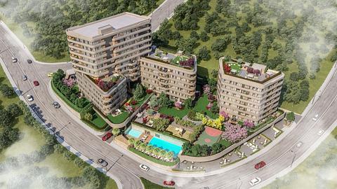 Invester i Istanbul: Leiligheter med treningsstudio, sikkerhet og statsborgerskap i Umraniye til salgs