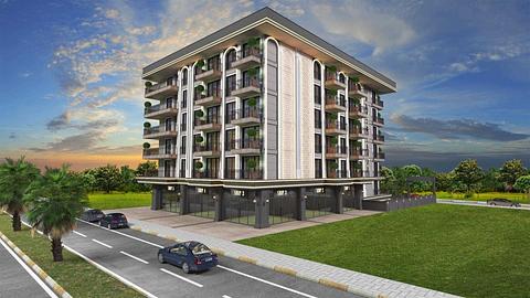 1-værelses Lejlighed til salg i Central Alanya med statsborgerskab