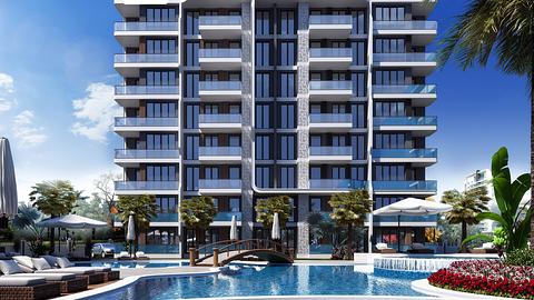 Elegant Luxurious Apartments in Altintas, Antalya