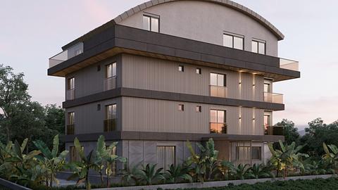 Moderne projekt beliggende i Konyaalti i Antalya