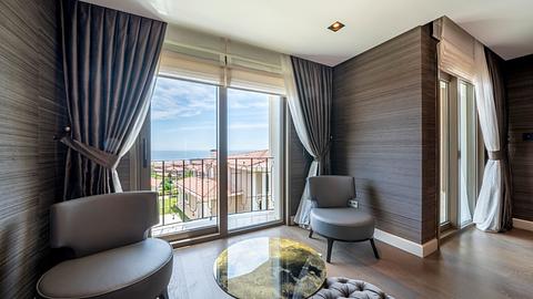 Villa i Beylikdüzü, Istanbul: 5-6 soveværelser, centrum og opholdstilladelse tilgængelig