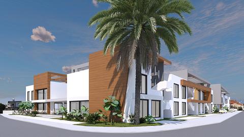 Apartmani sa 2 spavaće sobe u popularnoj Famagusti, Kipar