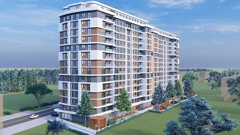 Bycenterlejligheder i Kucukcekmece, Istanbul - 1-3 Værelser med Smart Home-funktioner