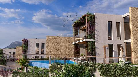 Villas til salg med privat swimmingpool i Tatlisu, Nordcypern